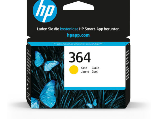 HP Cartuccia originale inchiostro giallo 364