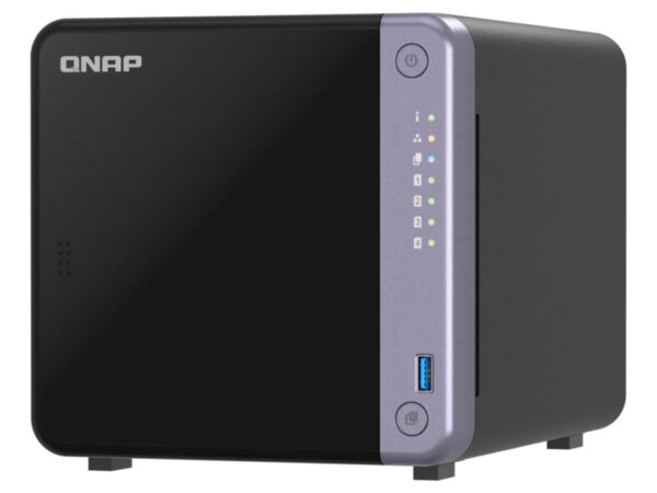 QNAP TS-432X-4G server NAS e di archiviazione Tower Alpine Alpine AL-524 4 GB DDR4 QNAP QTS Nero