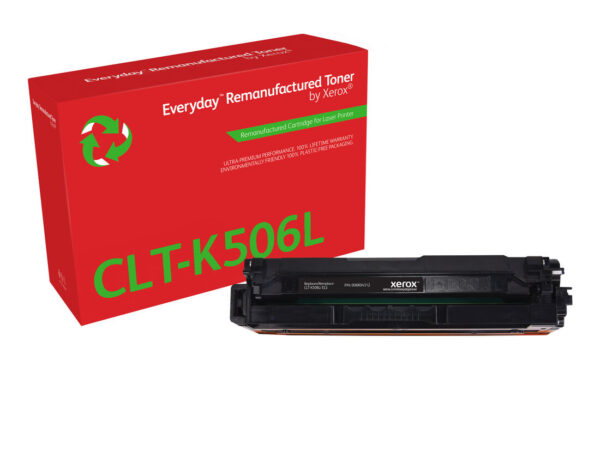 Everyday Toner rigenerato  di Xerox Nero compatibile con Samsung CLT-K506L, Alta capacità
