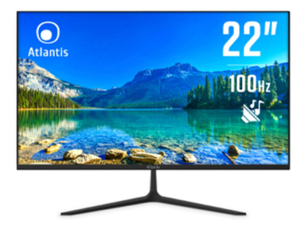 Atlantis Land A05-HE22VF-VHM Monitor PC 54,5 cm (21.4") 1920 x 1080 Pixel Full HD LED Nero