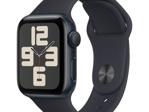 Apple Watch SE GPSCassa 40mm in Alluminio Mezzanotte con Cinturino Sport Mezzanotte - S/M