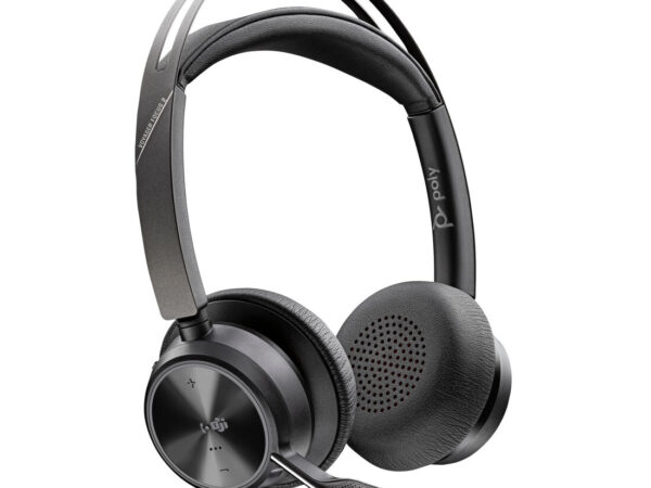 Poly Voyager Focus 2 Microsoft Teams Certified USB-C-C Headset +USB-C/A Adapter