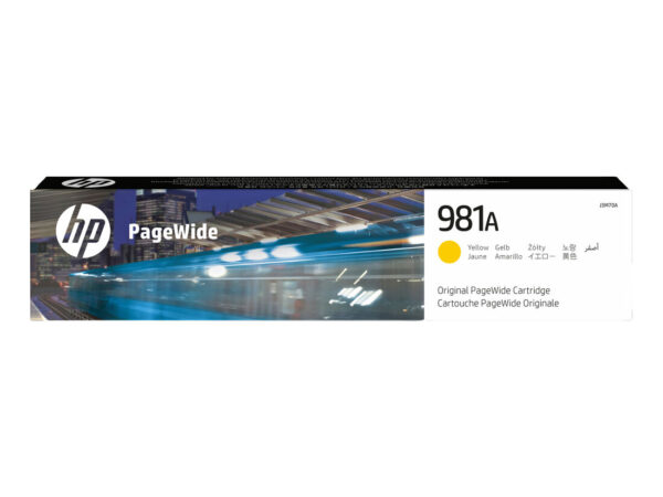 HP Cartuccia giallo originale 981A PageWide