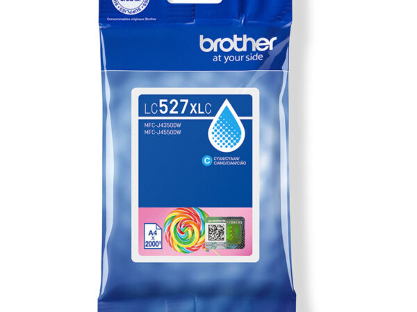 Brother LC527XLC cartuccia d'inchiostro 1 pz Originale Resa elevata (XL) Ciano