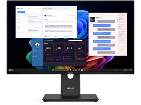 Lenovo ThinkVision T27UD-40 LED display 68,6 cm (27") 3840 x 2160 Pixel 4K Ultra HD LCD Nero