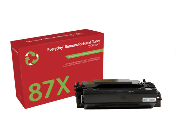 Toner rigenerato Everyday di Xerox Mono compatibile con HP 87X (CF287X), High capacity