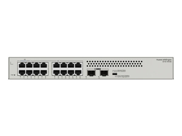 HUAWEI eKit S110 Series S110-16T2S Non gestito L2 Gigabit Ethernet (10/100/1000) Grigio