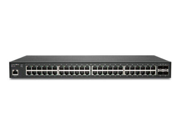SonicWall SWS14-48 Gestito L2 Gigabit Ethernet (10/100/1000) 1U Nero