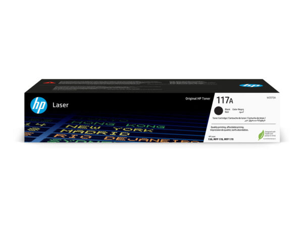 HP Cartuccia toner nero per stampante laser originale 117A