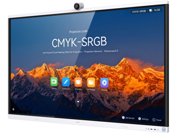HUAWEI eKit IdeaHub S2 Pannello piatto interattivo 2,18 m (86") Wi-Fi 4K Ultra HD Nero Touch screen Processore integrato