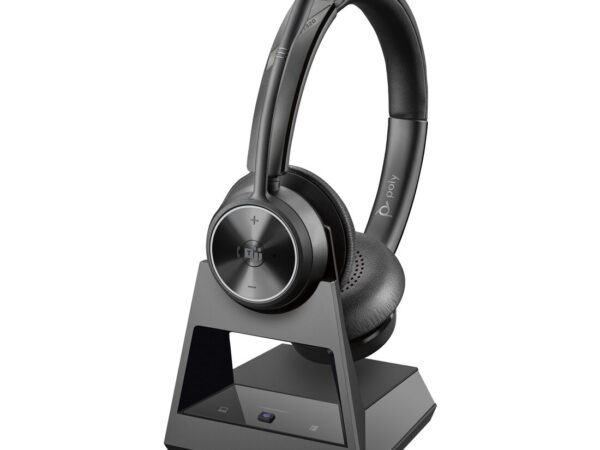 Poly Cuffie Savi 7320 Stereo certificate per Microsoft Teams DECT 1880-1900 MHz Top