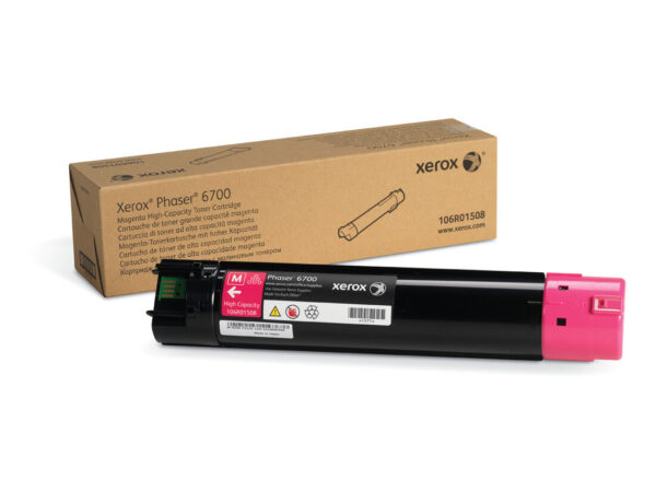 Xerox Cartuccia toner Magenta a Alta capacità da 12000 Pagine per Phaser 6700 (106R01508)