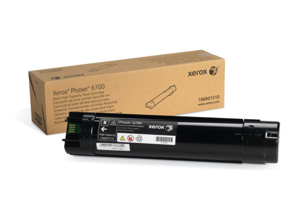 Xerox Cartuccia toner Nero a Alta capacità da 18000 Pagine per Phaser 6700 (106R01510)