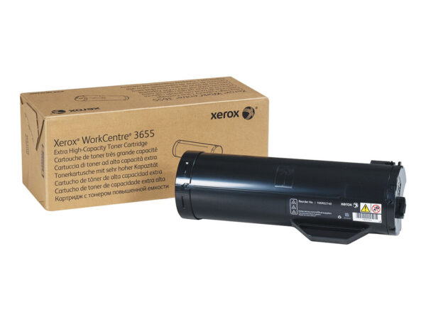 Xerox Cartuccia toner Nero a Altissima capacità da 25900 Pagine per WorkCentre 3655/3655i (106R02740)