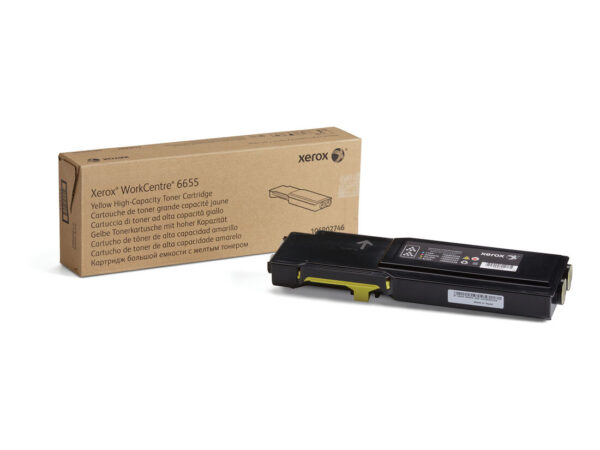 Xerox Cartuccia toner Giallo a Alta capacità da 7500 Pagine per WorkCentre 6655/6655i (106R02746)