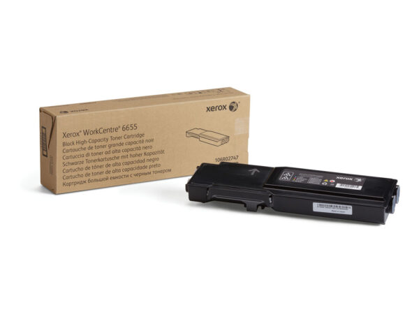 Xerox Cartuccia toner Nero a Alta capacità da 12000 Pagine per WorkCentre 6655/6655i (106R02747)