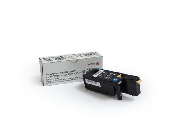 Xerox Cartuccia toner Ciano a Capacità standard da 1000 Pagine per Phaser 6020/6022, WorkCentre 6025/6027 (106R02756)