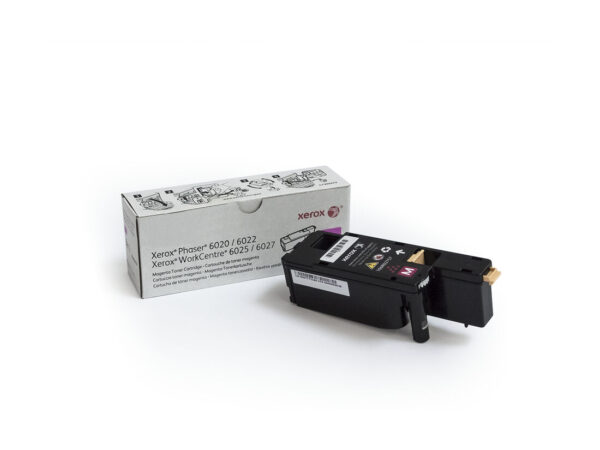 Xerox Cartuccia toner Magenta a Capacità standard da 1000 Pagine per Phaser 6020/6022, WorkCentre 6025/6027 (106R02757)