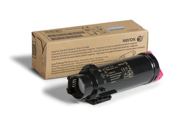 Xerox Cartuccia toner Magenta a Capacità standard da 1000 Pagine per Phaser 6510, WorkCentre 6515 (106R03474)