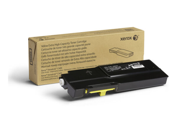 Xerox Cartuccia toner Giallo a Altissima capacità da 8000 Pagine per Stampante a colori  VersaLink C400/multifunzione a colori  VersaLink C405 (106R03529)