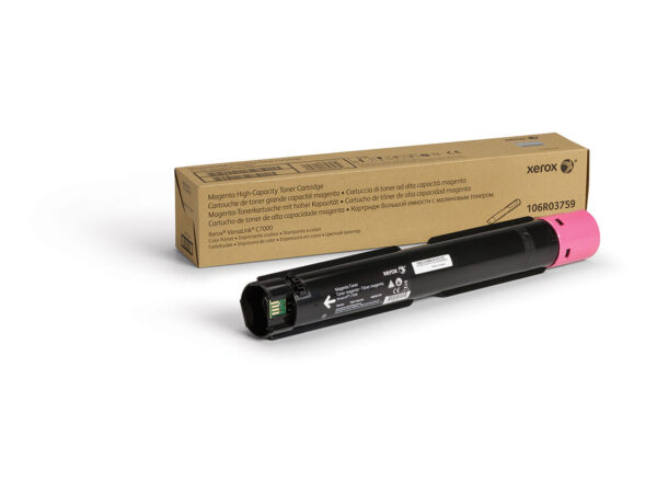 Xerox Cartuccia toner Magenta a Alta capacità da 10100 Pagine per Stampante a colori  VersaLink C7000 (106R03759)