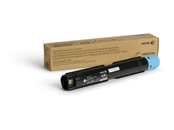 Xerox Cartuccia toner Ciano a Alta capacità da 10100 Pagine per Stampante a colori  VersaLink C7000 (106R03760)