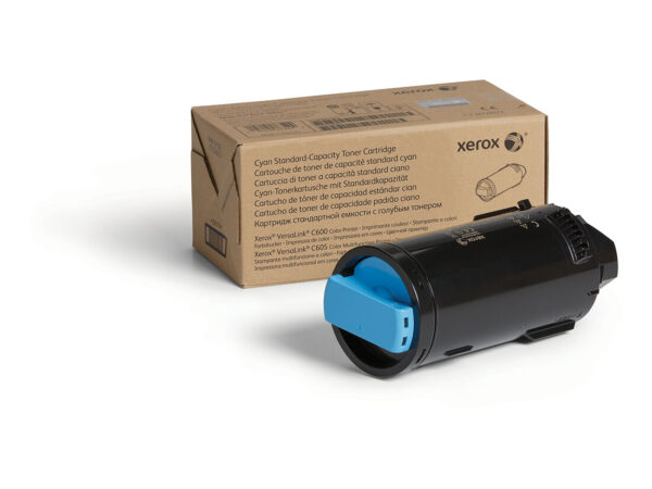 Xerox Cartuccia toner Ciano a Capacità standard da 6000 Pagine per Multifunzione a colori  VersaLink C605, Stampante a colori  VersaLink C600 (106R03896)