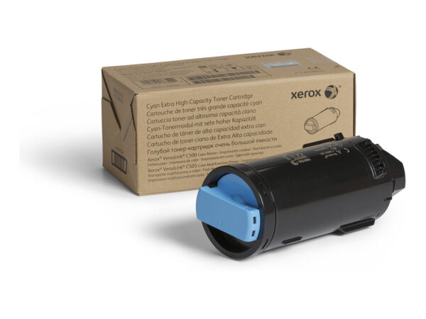 Xerox Cartuccia toner Ciano a Altissima capacità da 9000 Pagine per Multifunzione a colori  VersaLink C505, Stampante a colori  VersaLink C500 (106R03873)