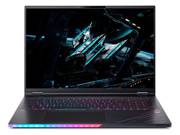 Acer Predator PH18-73-95RF Intel Core Ultra 9 275HX Computer portatile 45,7 cm (18") WQXGA 32 GB DDR5-SDRAM 2,05 TB SSD NVIDIA GeForce RTX 5080 Wi-Fi 7 (802.11be) Italiano Nero