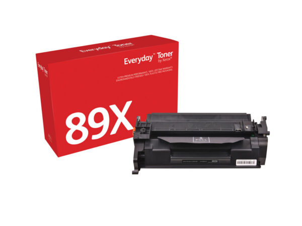 Toner Everyday di Xerox Mono compatibile con HP 89X (CF289X), Alta capacità