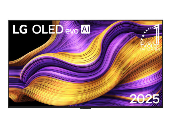 LG OLED evo AI OLED55G54LW TV Serie G5 55" 4K, α11 Gen2, Brightness Booster Ultimate, 60W, 4 HDMI 165Hz, Smart TV 2025