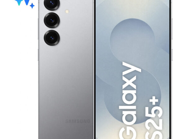 Samsung Galaxy S25+ Smartphone AI, Display 6.7" QHD+ Dynamic AMOLED 2X, Fotocamera 50MP, RAM 12GB, 256GB, 4.900 mAh, Silver shadow