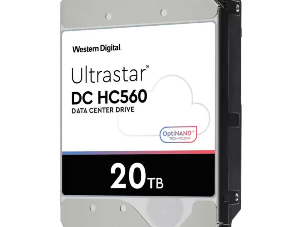 Western Digital Ultrastar DC HC560 disco rigido interno 20 TB 7200 Giri/min 512 MB 3.5" SATA