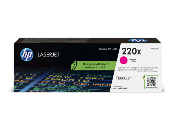 HP Cartuccia toner originale magenta LaserJet 220X