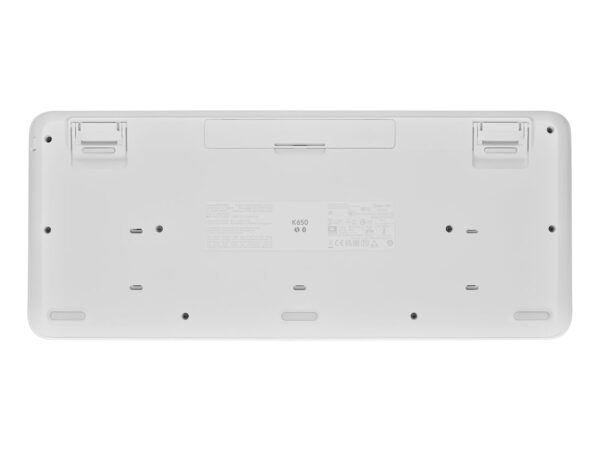 Logitech 920-010972 tastiera Ufficio Bluetooth QWERTY Inglese UK Bianco