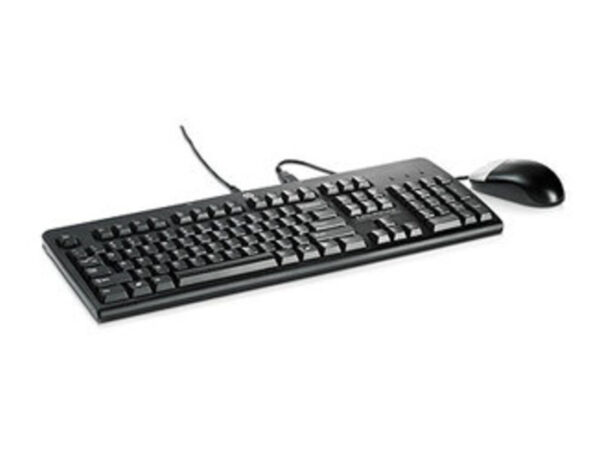 HPE 672097-B33 tastiera Mouse incluso Ufficio USB QWERTY Nero