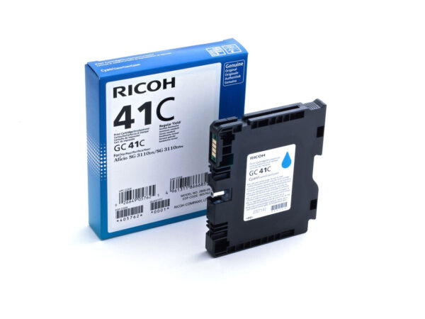 Ricoh 405762 cartuccia d'inchiostro 1 pz Originale Resa standard Ciano