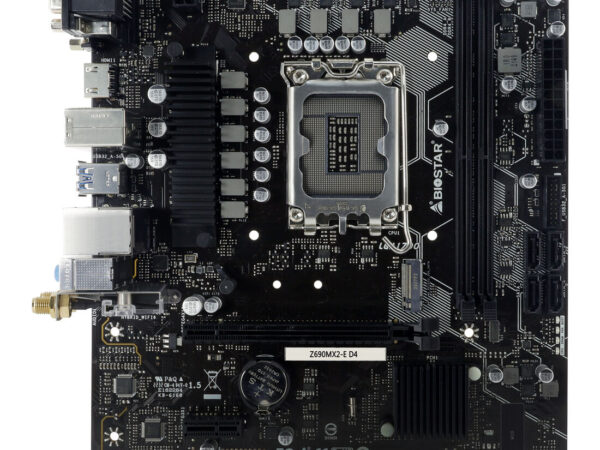 Biostar Z690MX2-E D4 scheda madre Intel Z690 LGA 1700 micro ATX