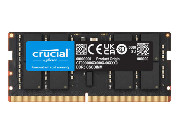 Crucial CT32G64C52CS5 memoria 32 GB 1 x 32 GB DDR5 6400 MT/s