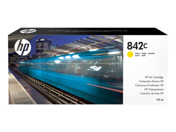 HP Cartuccia inchiostro giallo 842C PageWide XL da 775 ml