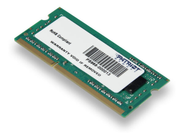 Patriot Memory 4GB DDR3-1600 memoria 1 x 4 GB