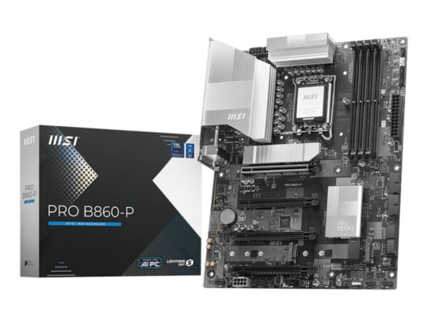 MSI PRO B860-P scheda madre Intel B860 LGA 1851 (Socket V1) ATX