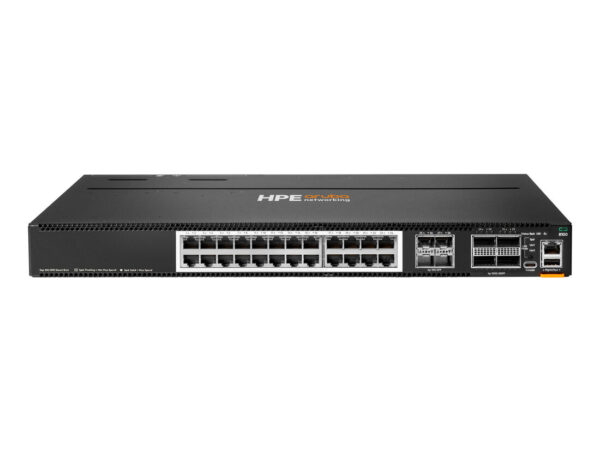 HPE Aruba Networking CX 8100 24x10G Base-T 4x10G SFP+ 4x40/100G QSFP28 BF 3Fan 2AC PSU Sw Bdl