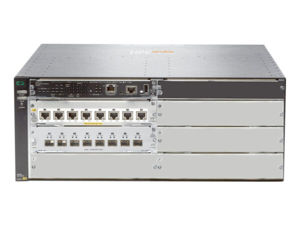 HPE Aruba Networking 5406R 8-port 1/2.5/5/10GBASE-T PoE+ / 8 port SFP+ (No PSU) v3 zl2 Switch