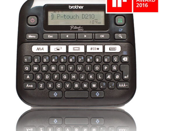 Brother PT-D210 stampante per etichette (CD) Trasferimento termico 180 x 180 DPI 20 mm/s QWERTY