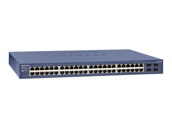 NETGEAR GS748T Gestito L2+ Gigabit Ethernet (10/100/1000) Blu