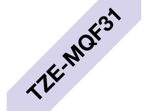 Brother TZE-MQF31 nastro per etichettatrice Nero