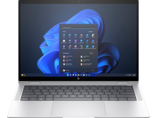 HP Elite x360 1040 G11 Intel Core Ultra 5 125H Ibrido (2 in 1) 35,6 cm (14") Touch screen WUXGA 16 GB LPDDR5x-SDRAM 512 GB SSD Wi-Fi 6E (802.11ax) Windows 11 Pro AI PC Argento