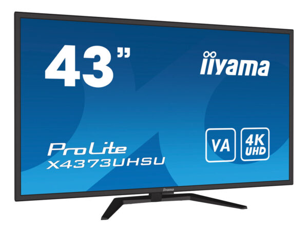 iiyama ProLite X4373UHSU-B1 Monitor PC 108 cm (42.5") 3840 x 2160 Pixel 4K Ultra HD Nero