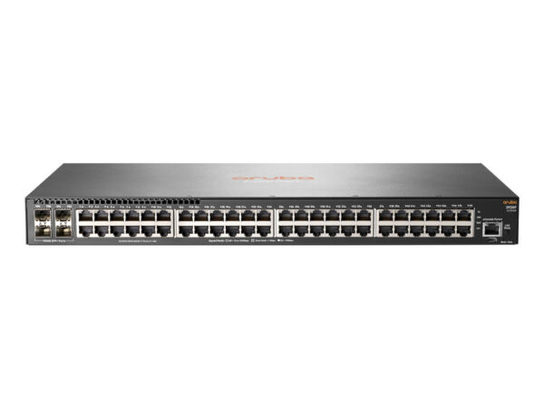 HPE Aruba Networking Aruba 2930F 48G 4SFP+ Gestito L3 Gigabit Ethernet (10/100/1000) 1U Grigio